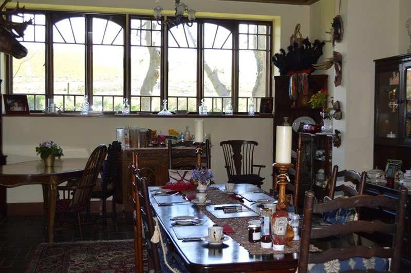 The Dining Room for our B&B visitors
